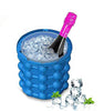 Ice Cube Maker Genie Space Saving Kitchen Ice Bucket Summer Beach Magic ice Box (Multicolor)