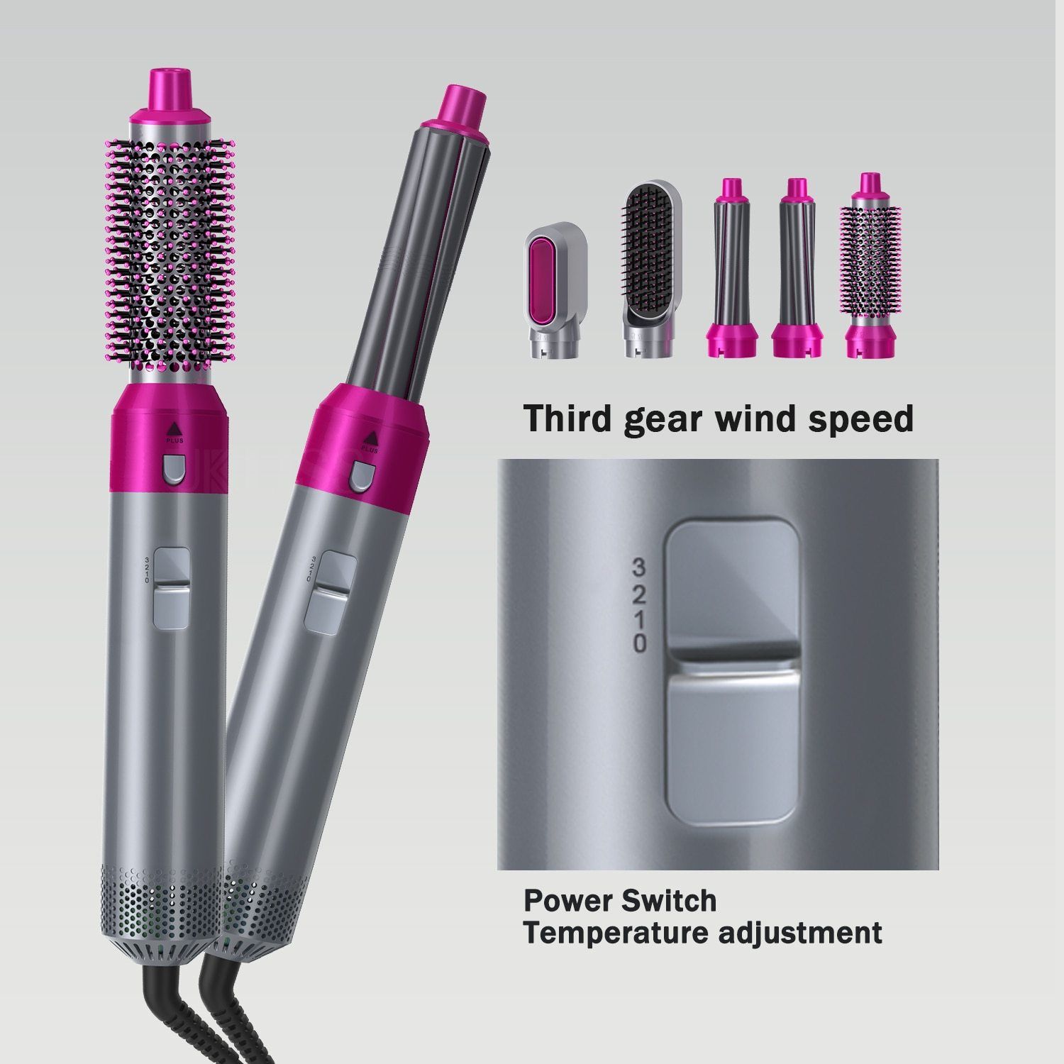 5 In 1 Hair Dryer Brush