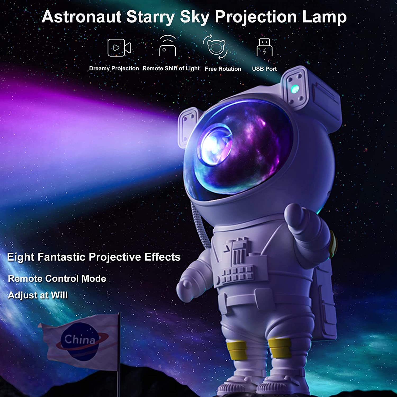 Robot Sky Space Stars Light