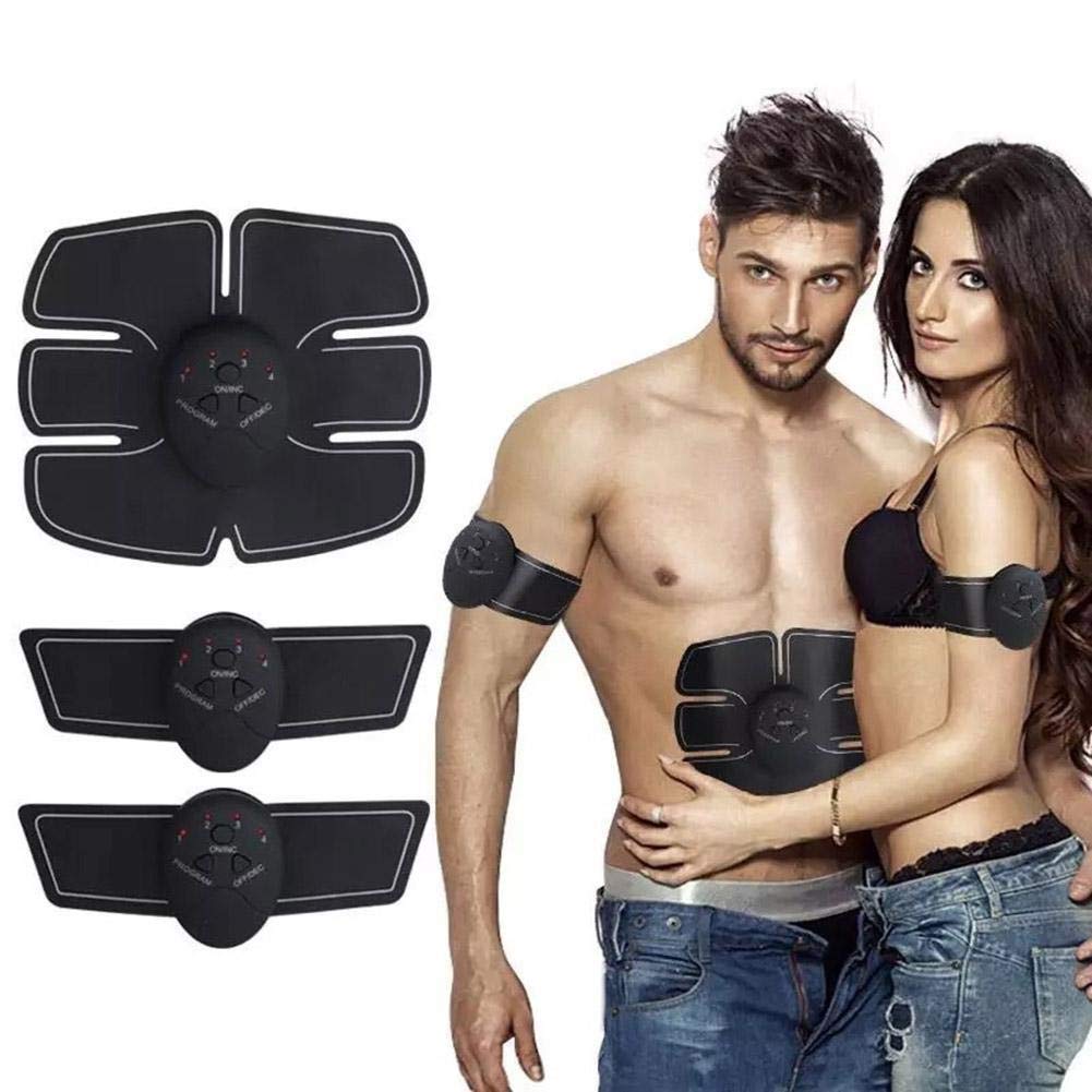 EMS Abdominal Muscle Stimulator Trainer USB Connect Abs Fitness Equipment askddeal.com