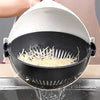 Vegetable Cutter with Drain Basket 9 in 1 Slicer, Multi-functional Magic Kitchen Veggie Fruit Shredder Grater Slicer askddeal.com