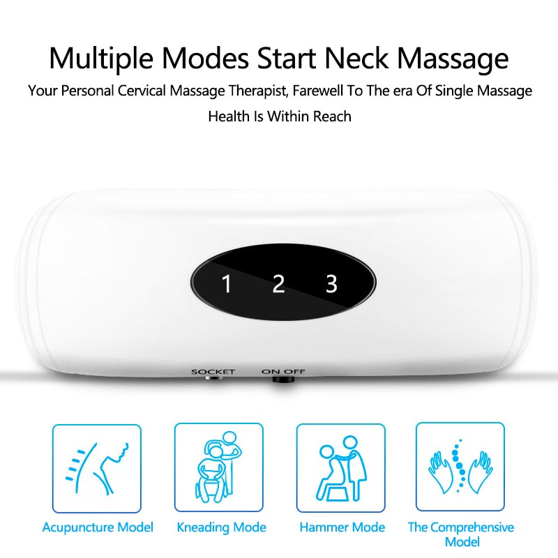 Electric Neck Massager  Heating Pain